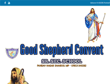 Tablet Screenshot of goodshepherdsdl.com